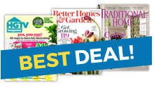 DEAL ALERT! HGTV Home Magazine Subscription