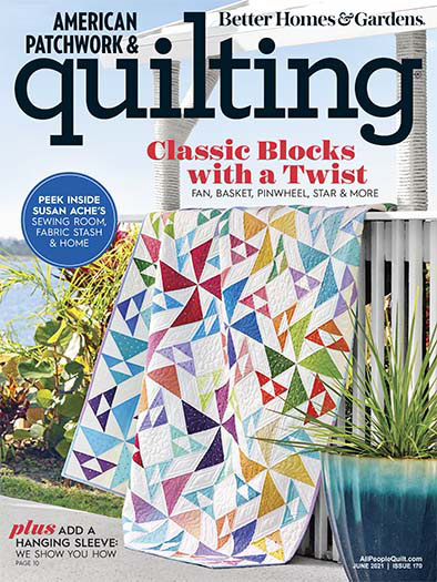 American Patchwork & Quilting April 9, 2021 Cover