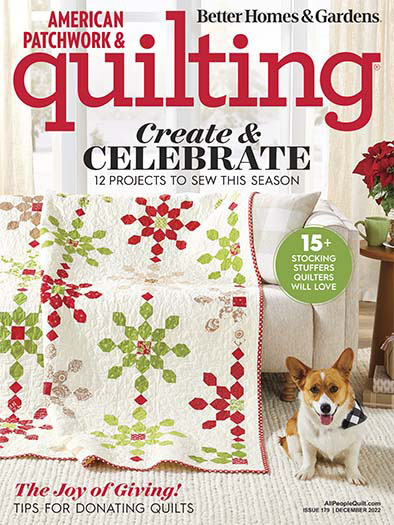 American Patchwork & Quilting December 1, 2022 Cover