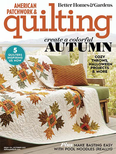 American Patchwork & Quilting August 12, 2022 Cover