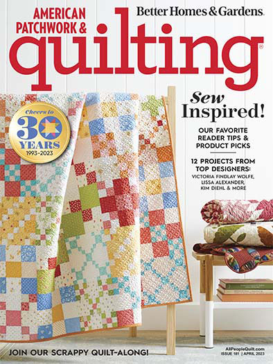 American Patchwork & Quilting April 1, 2023 Cover