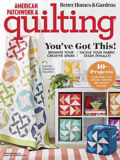 American Patchwork & Quilting February 1, 2023 Cover