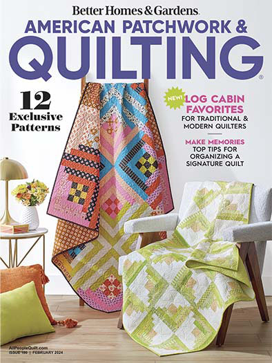 American Patchwork & Quilting February 1, 2024 Cover