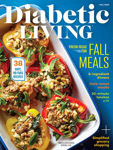 Diabetic Living August 7, 2020 Cover