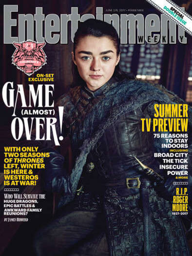 Entertainment Weekly June 2, 2017 Cover