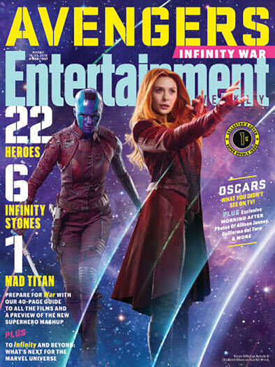 Entertainment Weekly March 16, 2018 Cover