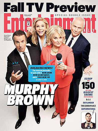 Entertainment Weekly September 21, 2018 Cover