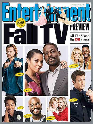 Entertainment Weekly September 21, 2018 Cover