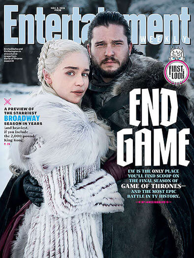 Entertainment Weekly 2018-11-09 Cover