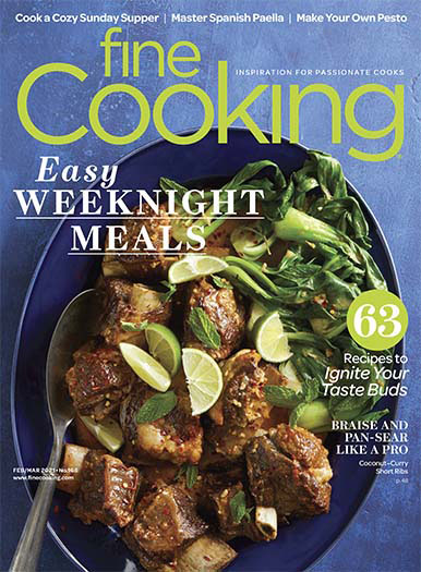Fine Cooking February 19, 2021 Cover