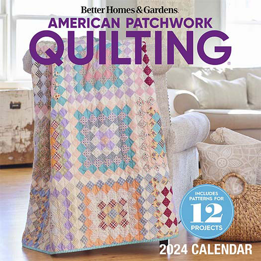 American Patchwork Quilting 2024 Calendar