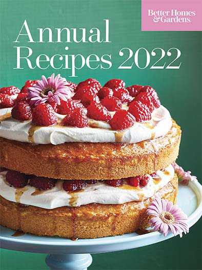 Cover of Better Homes & Gardens Annual Recipes 2022