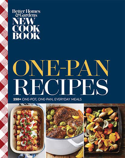 Latest Better Homes & Gardens New Cookbook One-Pan Recipes
