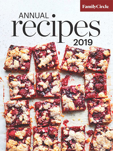 Cover of Family Circle: Annual Recipes 2019