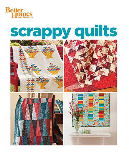 Cover of Better Homes & Gardens Scrappy Quilts