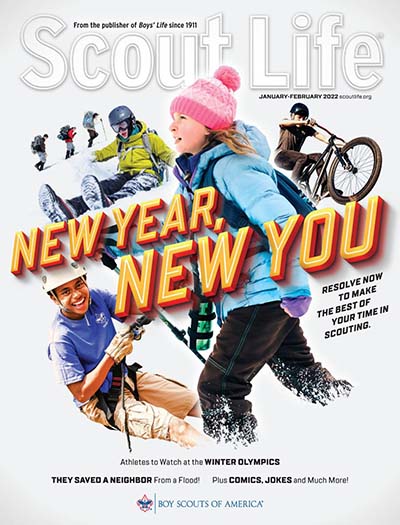 Latest issue of Scout Life Magazine