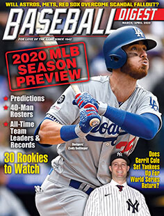 Latest issue of Baseball Digest
