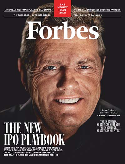 Latest issue of Forbes Magazine