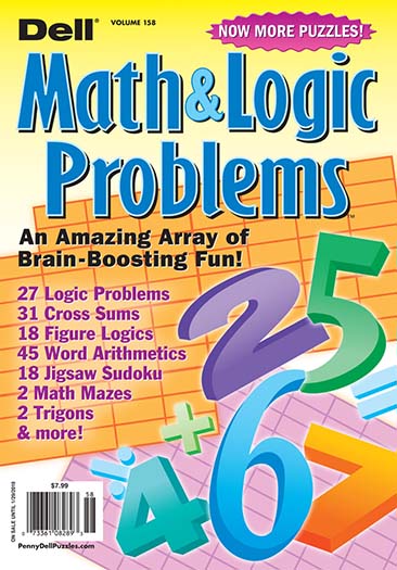 Dell Math Logic Problems Magazine Subscription