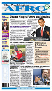 Latest issue of Washington Afro-American Newspaper
