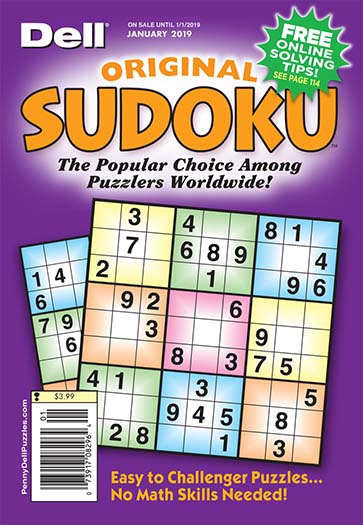 Latest issue of Dell Original Sudoku