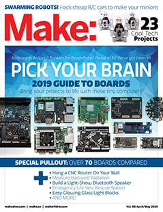 Latest issue of Make Magazine