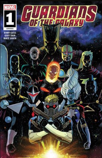 Latest issue of Guardians of the Galaxy Magazine