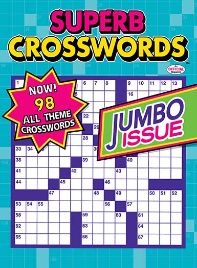 Latest issue of Superb Crosswords Jumbo Magazine