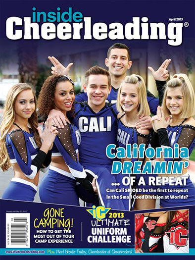 Latest issue of Inside Cheerleading