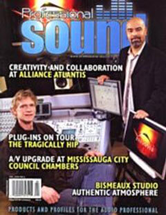 Latest issue of Professional Sound Magazine