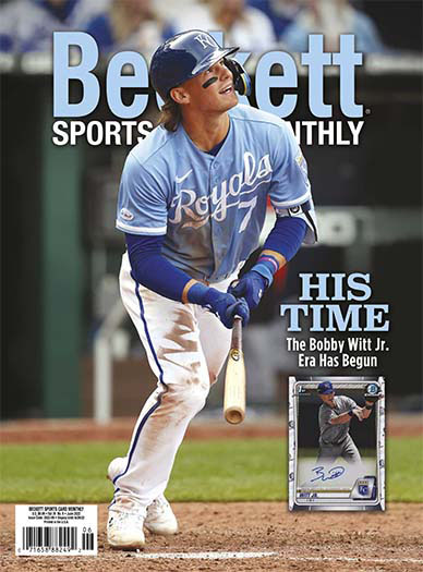 Latest issue of Beckett Sports Card Monthly
