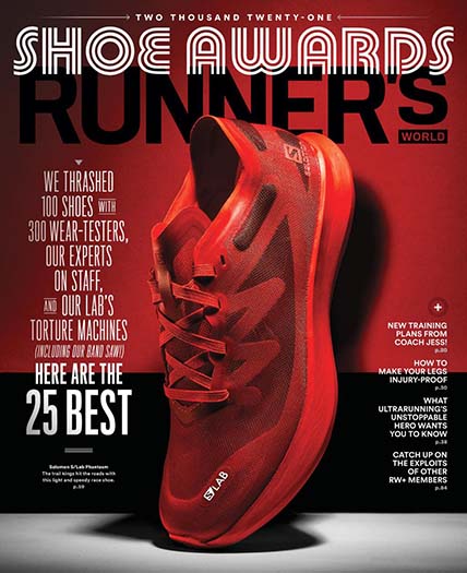 Latest issue of Runner's World Magazine