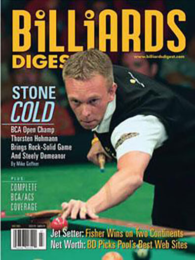 Billiards Digest Magazine Subscription