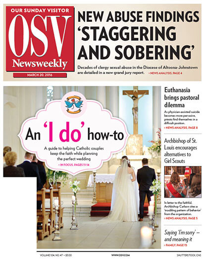 Subscribe to OSV Newsweekly