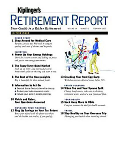 Subscribe to Kiplinger's Retirement Report