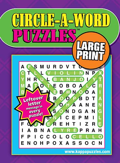 Best Price for Circle-A-Word Puzzles Large Print Magazine Subscription