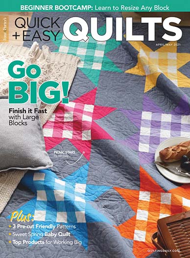 Quick & Easy Quilts Magazine Subscription, 6 Issues, Sewing & Needlework Magazine Subscriptions magazines.com