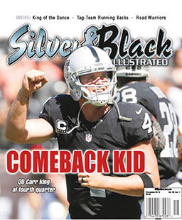 Latest issue of Raiders Silver & Black Illustrated 