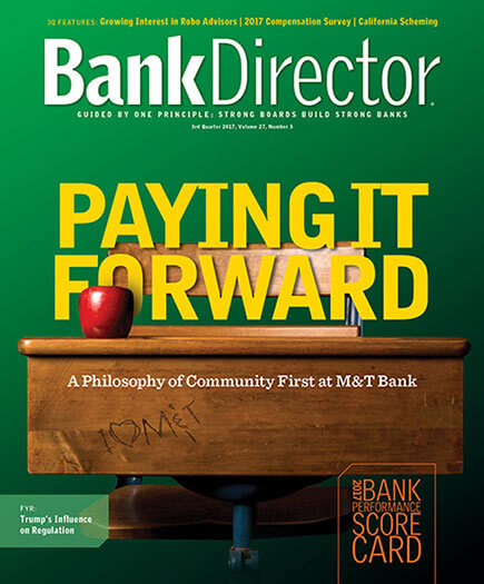 Latest issue of Bank Director