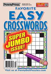 Latest issue of Favorite Easy Crosswords