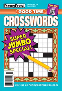 Latest issue of Good Time Crosswords