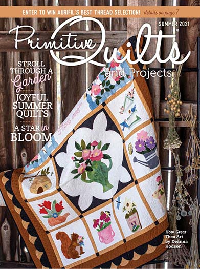 Latest issue of Primitive Quilts & Projects