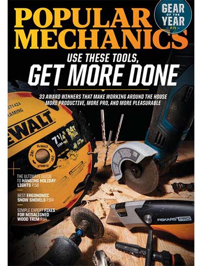Latest issue of Popular Mechanics 