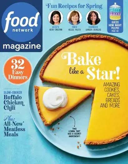 Food Network Digital Magazine Subscription