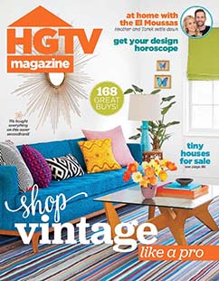 Latest issue of HGTV Magazine