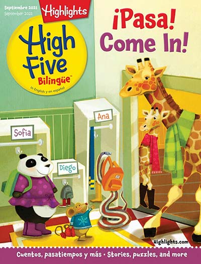 Highlights High Five Bilingüe Magazine Subscription, 12 Issues, Educational Preschool Magazine Subscriptions magazines.com