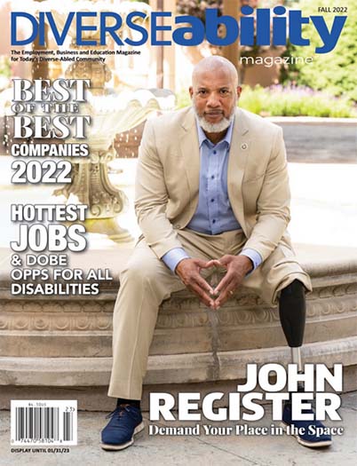 DIVERSEability magazine cover