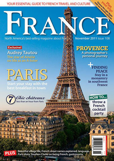 Latest issue of France Magazine