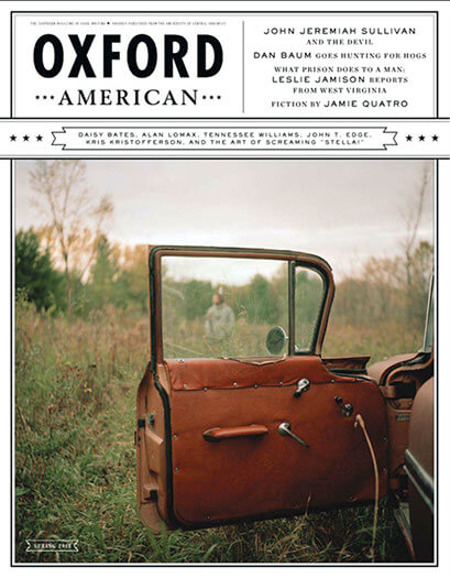 Latest issue of Oxford American Magazine