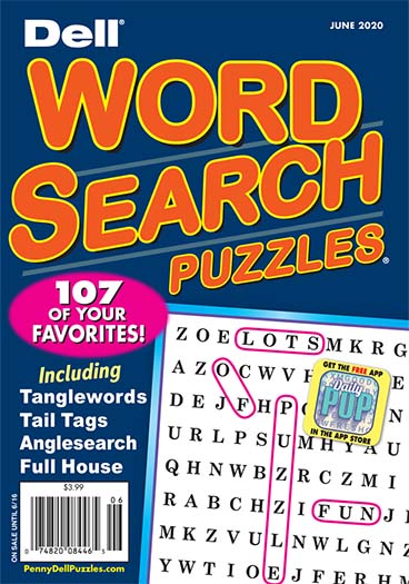 Dell Word Search Puzzles Magazine Subscription